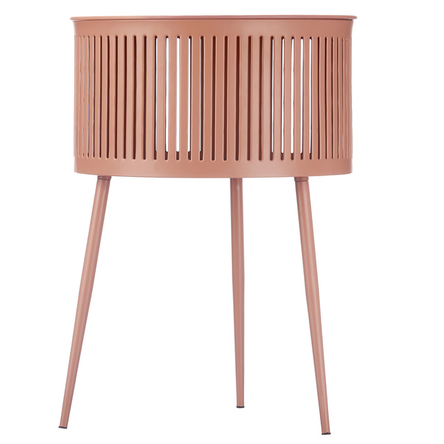 Masuta de cafea rotunda cu spatiu de depozitare, Ø 40 cm