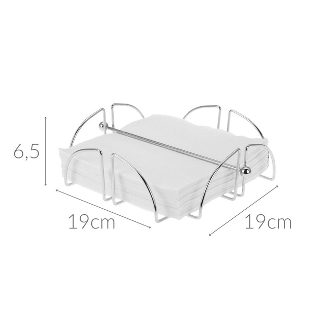 Suport pentru servetele, 19 x 19 x 6,5 cm