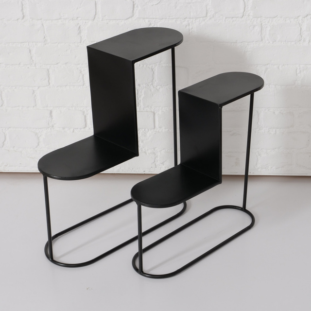 Suport pentru flori PLUTO, 2 buc inaltime 45-55 cm