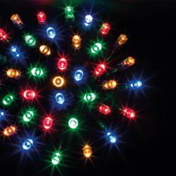 Sirag luminos pentru exterior, multicolor, 240 LED-uri