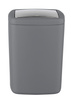 Coș de gunoi BARCELONA, Antracit, 8,5 L, WENKO
