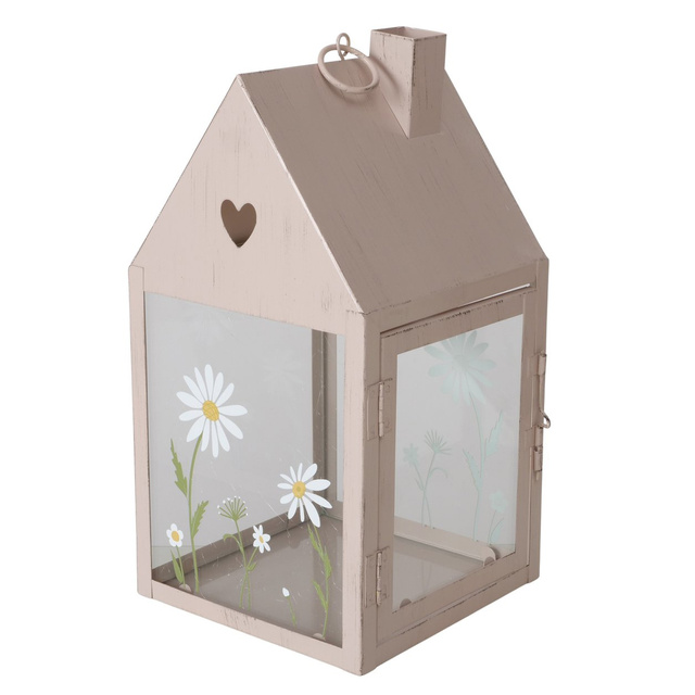 Lanterna de casa metal HONEY, inaltime 27 cm