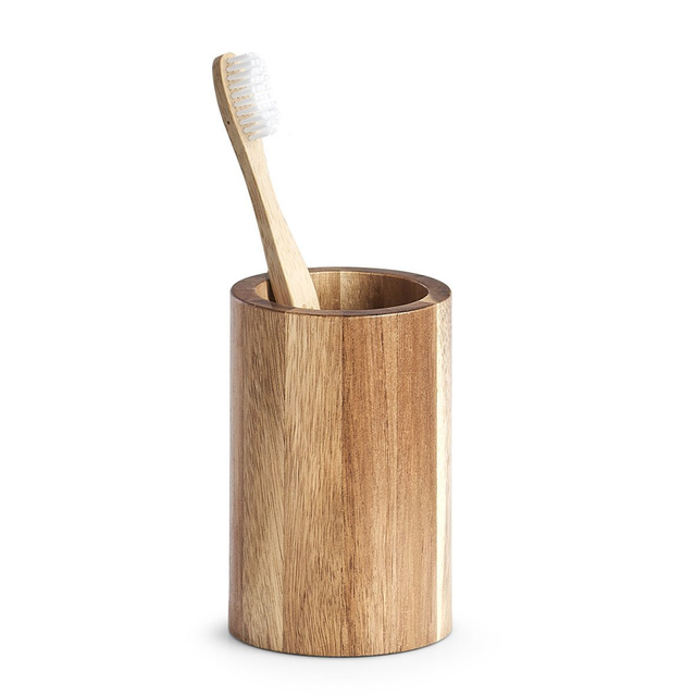 Suport periuta de dinti, lemn de salcam, ZELLER