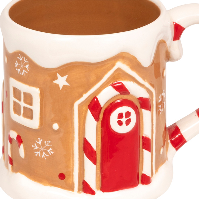 Cana de Crăciun, casă din turtă dulce, 500 ml