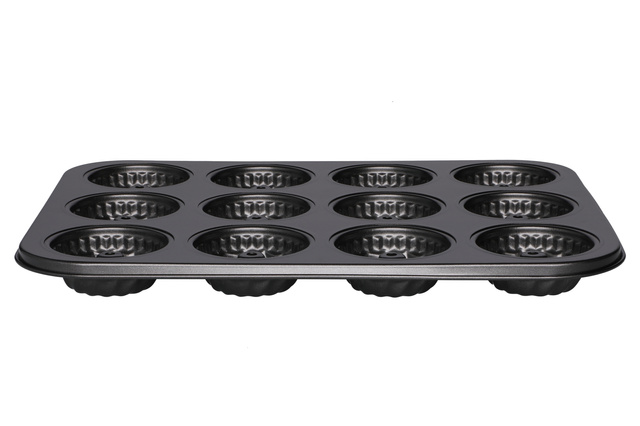 O tavă de copt pentru cupcakes