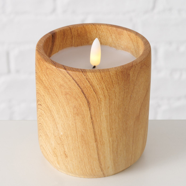 Lumanare LED de ceara, YUNA, 10,5 cm