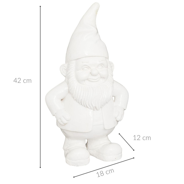 Gnom de gradina ANAO, figurina decorativa, 42 cm