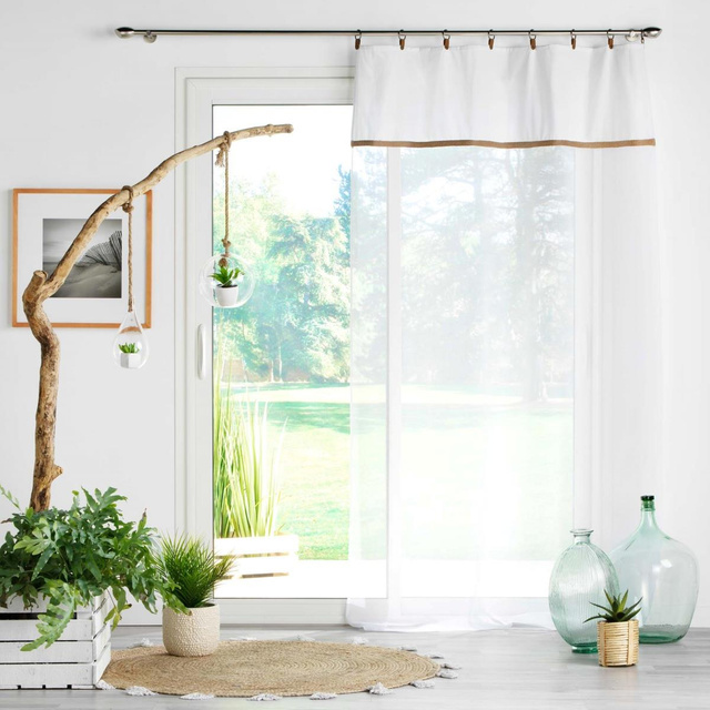 Perdeau sufragerie cu ghidaje LEANA, 140 x 240 cm