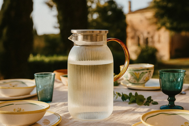 Ceainic din sticlă POKO, 1,5 l