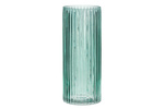 Vază din sticlă în dungi, 29,5 cm