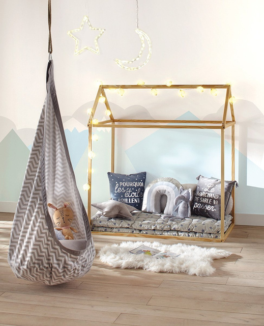 Casuta din lemn pentru copii, decorativa - 115 x 66 x 126 cm