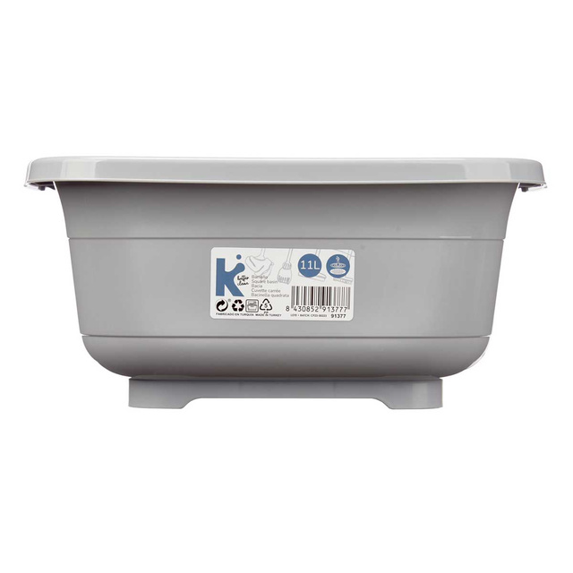 Lighean de spalat vase cu dop, 11 l