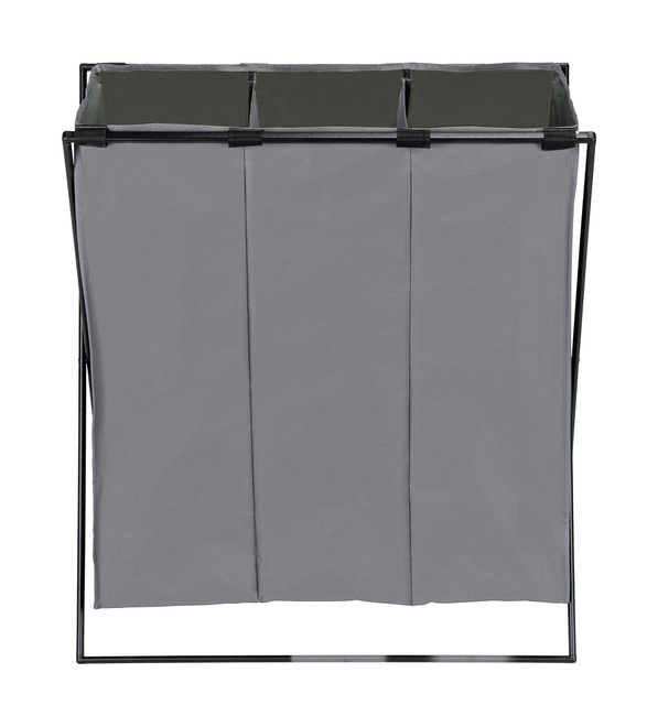 Coș de rufe cu trei compartimente, Trio, WENKO