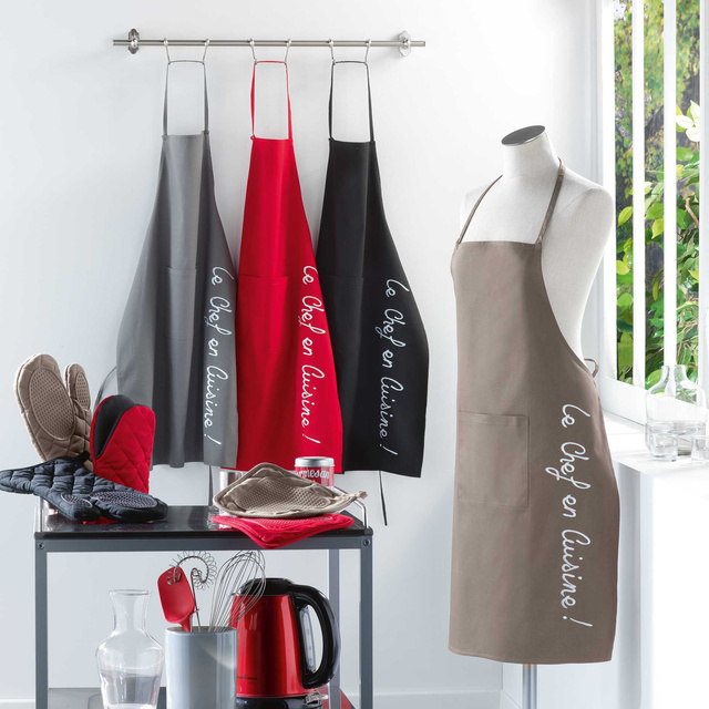 Șorț de bucătărie pentru femei, 60 x 84 cm, bumbac