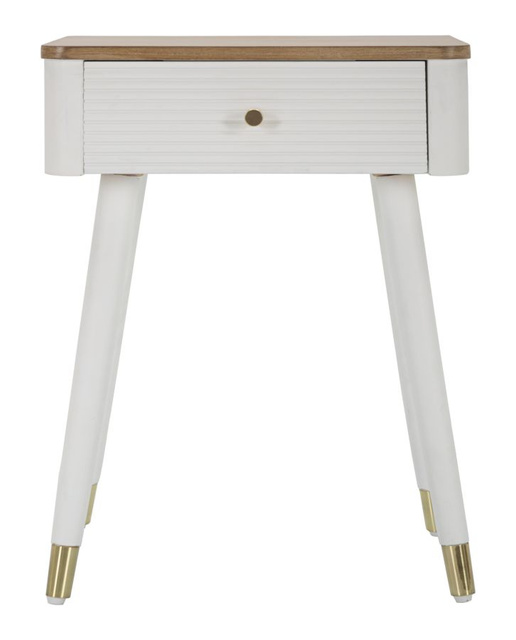 Noptiera cu sertar si blat din lemn