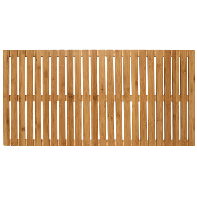 Platforma din lemn de bambus BAMBOO, 100 x 50 cm, natural, Wenko