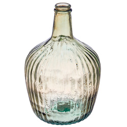 Vaza sticla, din sticla reciclata, 29 cm