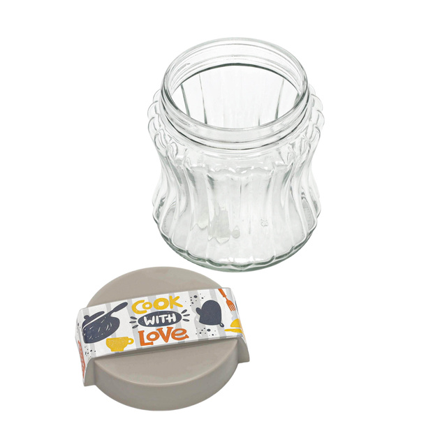 Borcan etanș pentru produse vrac, 1 l