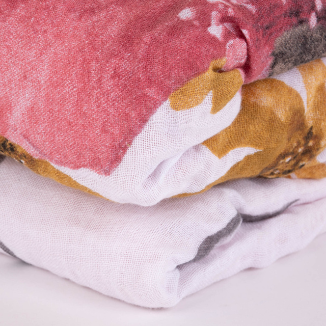 Set de pat cu imprimeu ROSINE, 240 x 220 cm