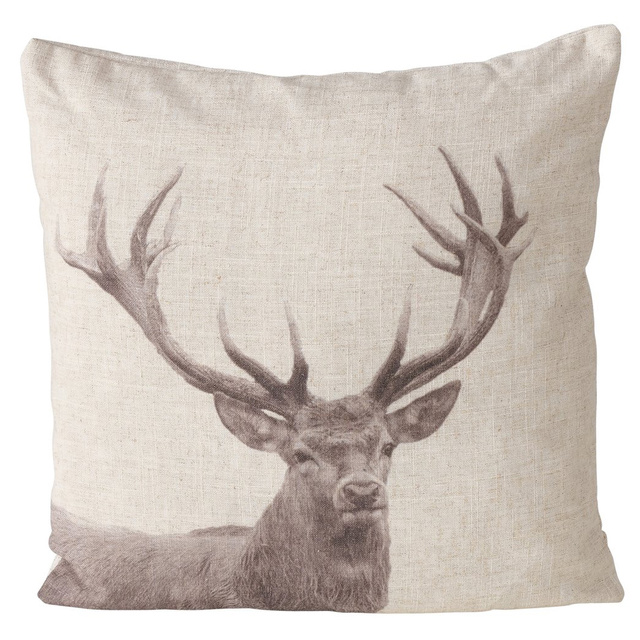 Perna decorativa din bumbac STAG, 45 x 45 cm