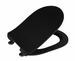 Scaun de toaletă Sedilo, duroplast, negru, WENKO