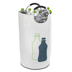 Recipient pentru sortarea sticlelor, sac universal din poliester JUMBO cu mânere - WENKO