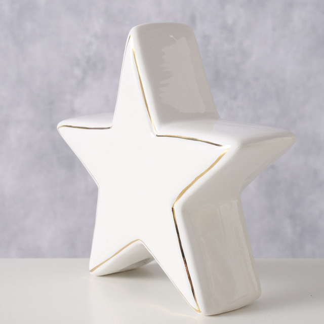 Figurina stea din piatră naturală VILLE, 13 cm