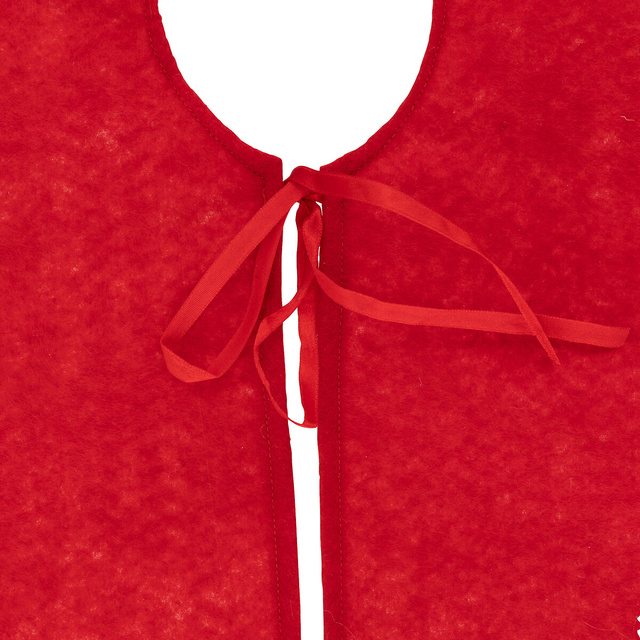 Covor pentru brad cu motiv Mos Craciun, Ø 90 cm