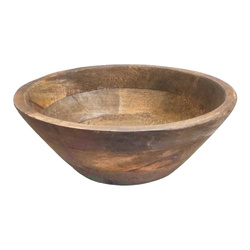 Castron din lemn, 30 x 30 x 10 cm