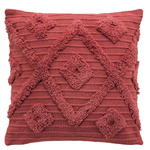 Fata de perna decorativa ZELIE boho, bumbac, 40 x 40 cm