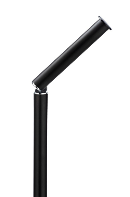 Suport pentru hârtie igienică cu mâner, Wenko, negru