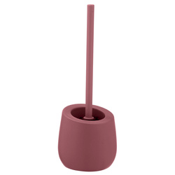 Perie WC cu suport BADI, Gri, 38x13,5x13,5, Wenko