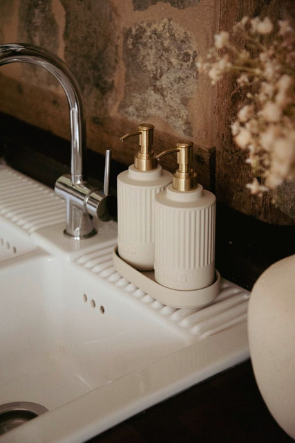 Set de dozatoare cu tavă HEIDI, 2 x 550 ml