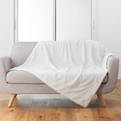 Cuvertura de pat din blana artificiala ICEBERG, 125 x 150 cm