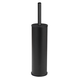 Perie de toaleta cu recipient etans din otel inoxidabil OLMEDO, Ø 8,5 cm