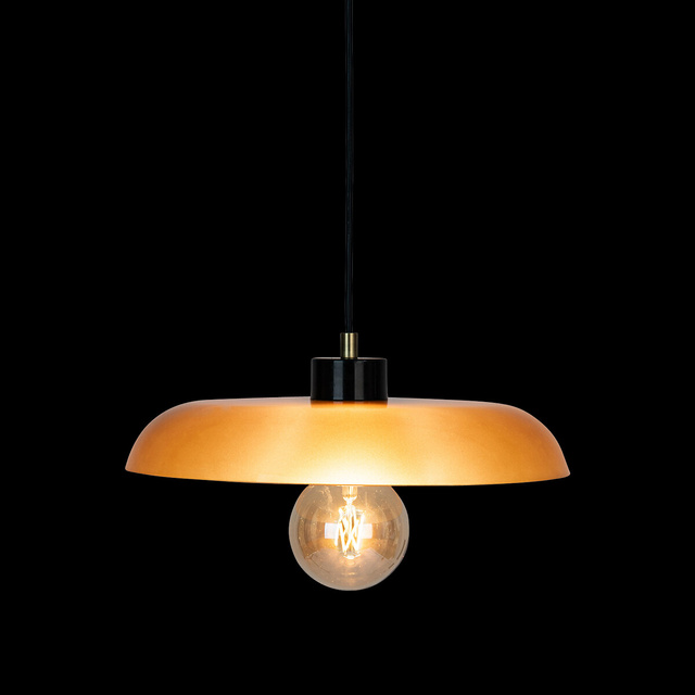 Lustră Jody ambră sticlă diametru 35 cm