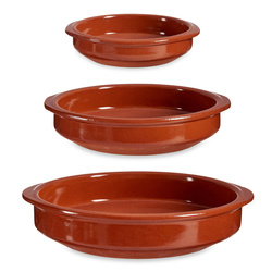 Vase rotunde pentru copt, set 3 buc.