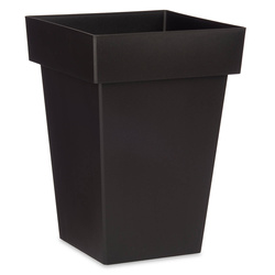 Ghiveci cu auto-udare, plastic, patrat