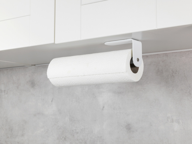 Suport prosoape de bucatarie autoadeziv, instalare fara gaurire, WENKO