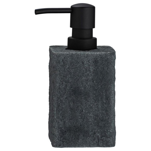 Dispenser săpun lichid VILLATA, Negru, 300 ml, WENKO