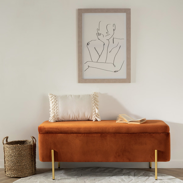 Perna decorativa din bumbac MACRA, 30 x 50 cm