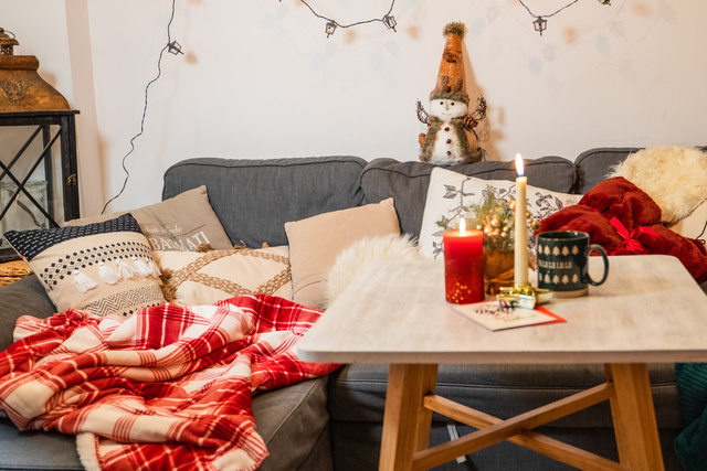 Pătură roșie, 125 x 150 cm