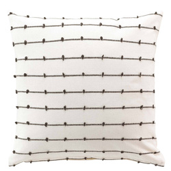 Perna decorativa LINECHIC, bumbac reciclat, 45 x 45 cm