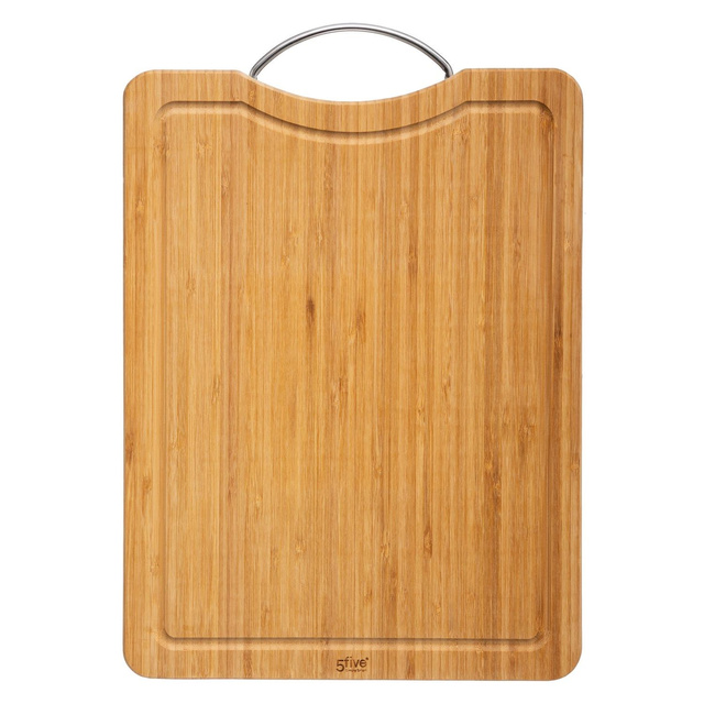 Tocator din bambus cu maner, 43 x 30 cm