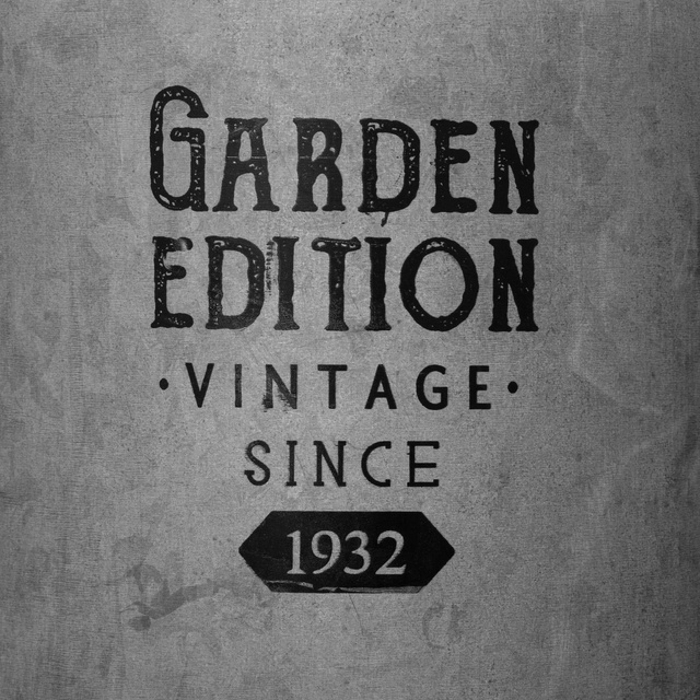 Recipient in stil retro, metal, 62 cm