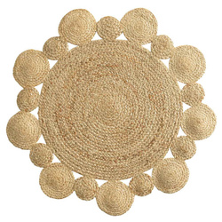 Covor de iută CORDOU, rotund