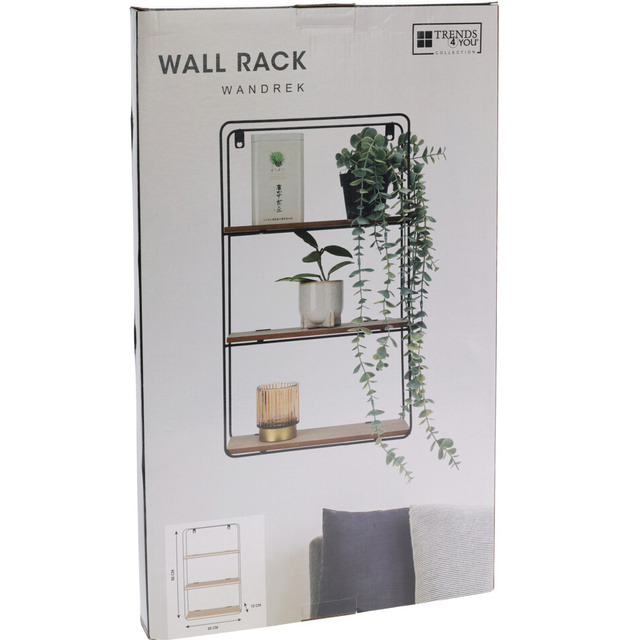 Raft de perete pentru cameră HOME FLOW, 30 x 10 x 50 cm