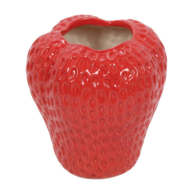 Vază ceramică „căpșună” MUZ, 16 cm