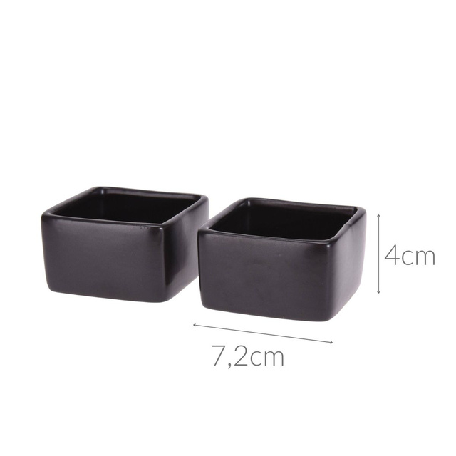 Boluri pentru gustări, pătrate, 2 buc.