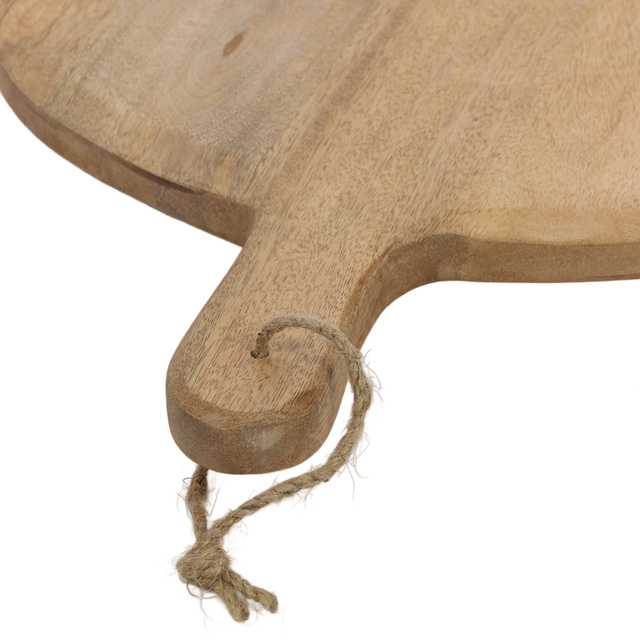 Masa rotunda de servire din lemn de mango, Ø 47 cm